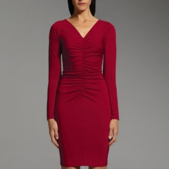 Narciso Rodriguez Design Nation‎ Red Dress Size Medium NWT - Picture 2 of 8